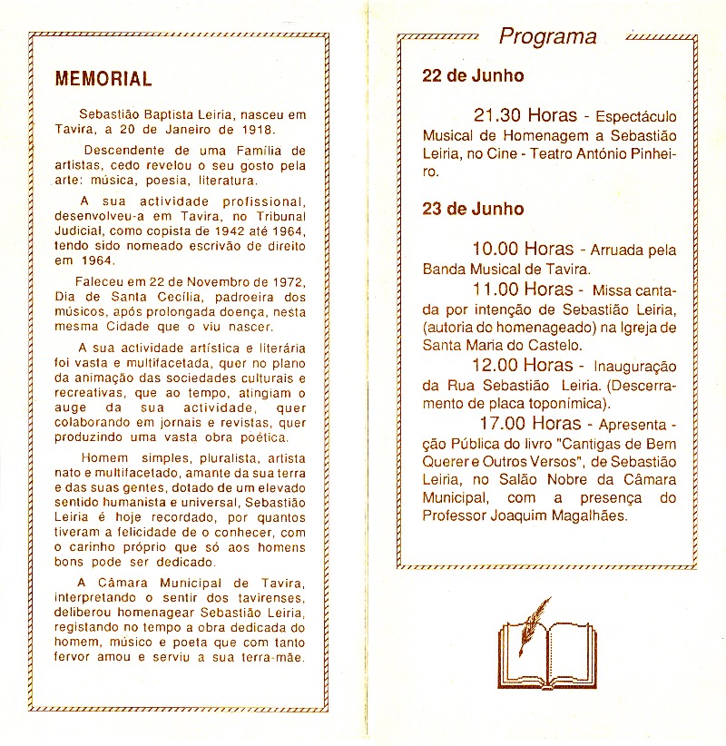 Camara Municipal Tavira Sebastiao Leiria
