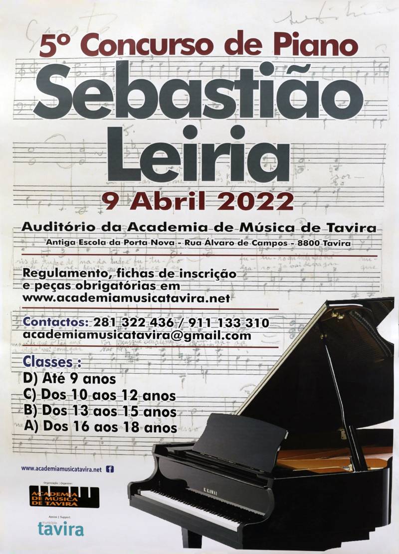 5 Concurso de Piano Sebastiao Leiria