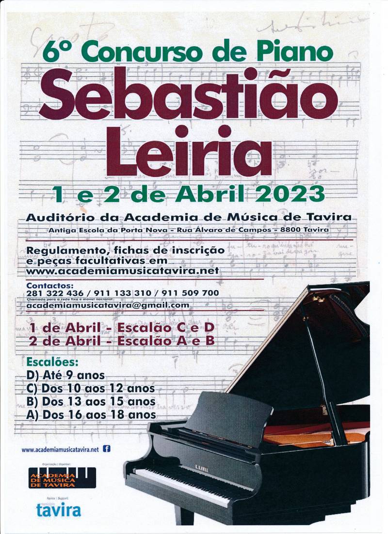6 Concurso de Piano Sebastiao Leiria