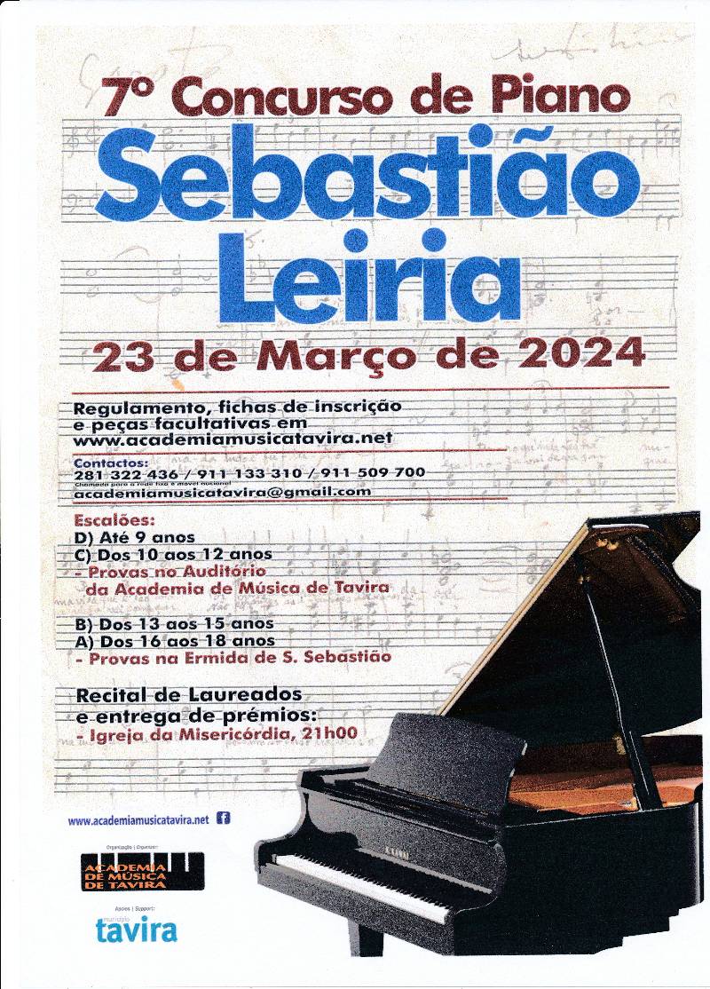 7 Concurso de Piano Sebastiao Leiria
